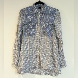 Paisley Multi-Pattern Women’s Shirt
